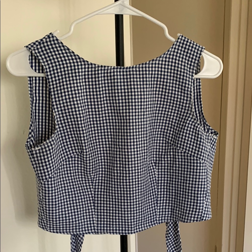 Checkered Tank Top